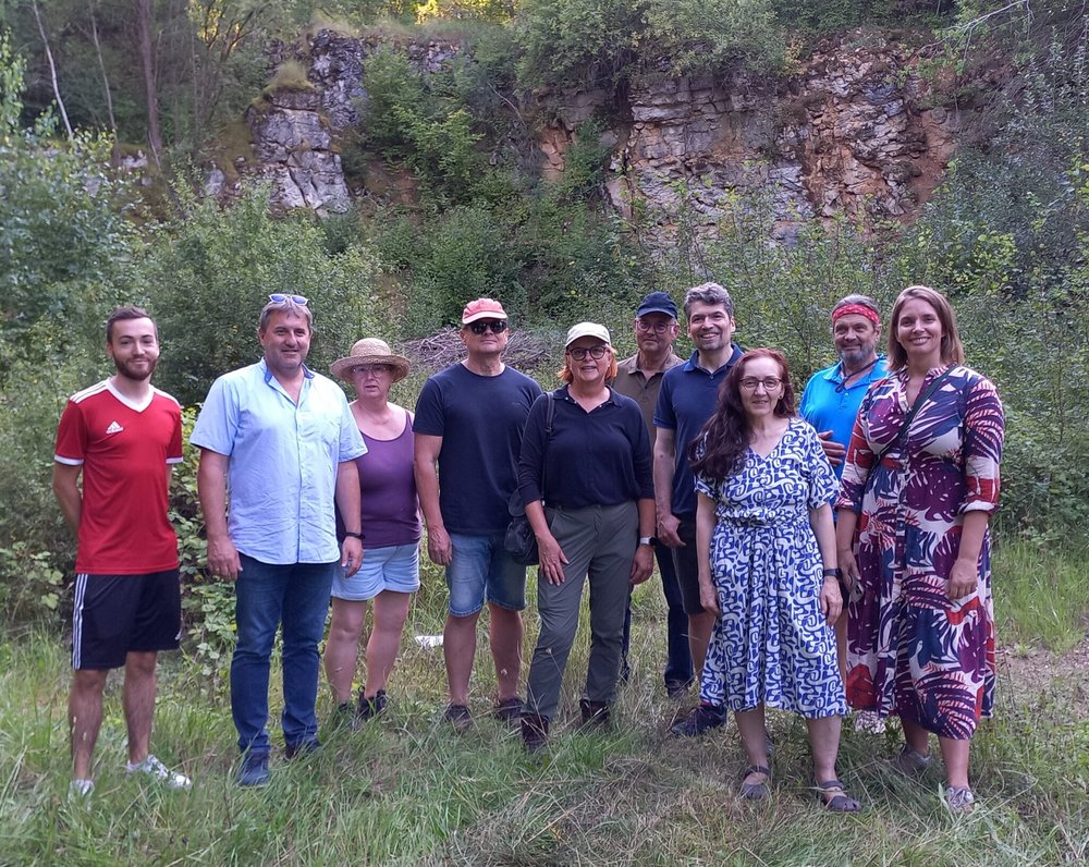 Besuch Steinruch Kirchenthumbach