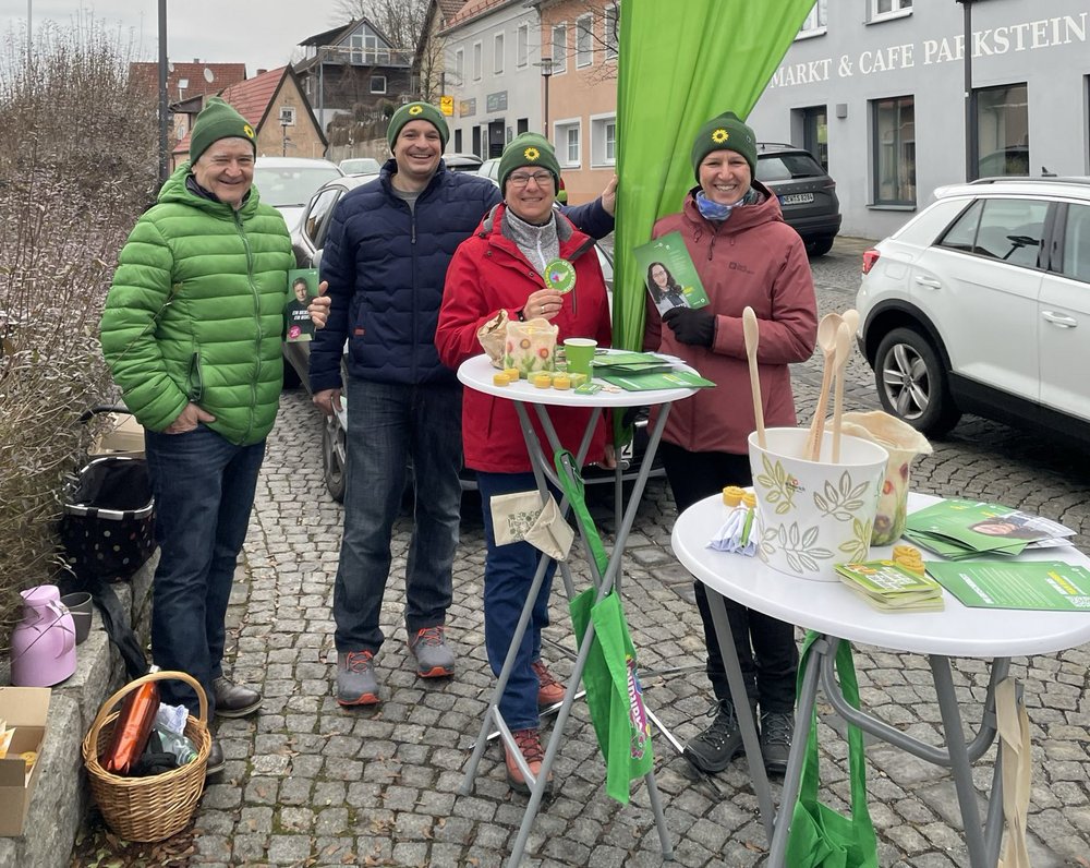 Grüner-Infostand in Parkstein